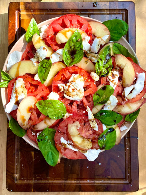 Caprese Salad by Nourished Communities & Isle Of Wight Tomatoes