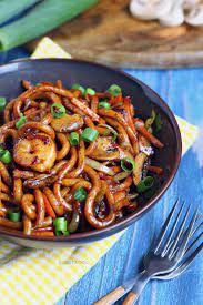 Yaki Udon | Stir Fried Udon Noodles