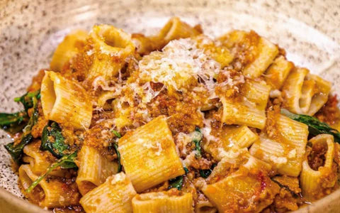 Yorkshire Pasta Ragout with Beef and Sausage by James Martin