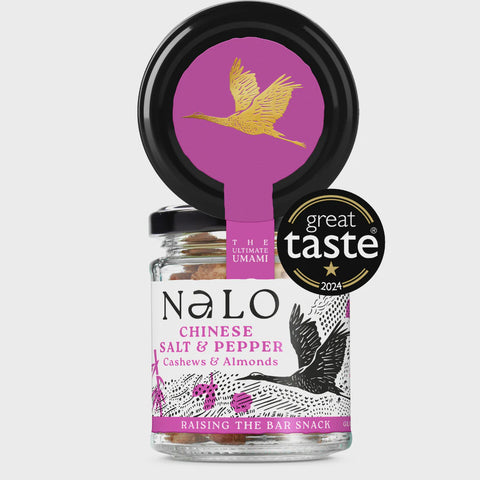 Nalo - Chinese Salt & Pepper  Cashews & Almonds - 95g