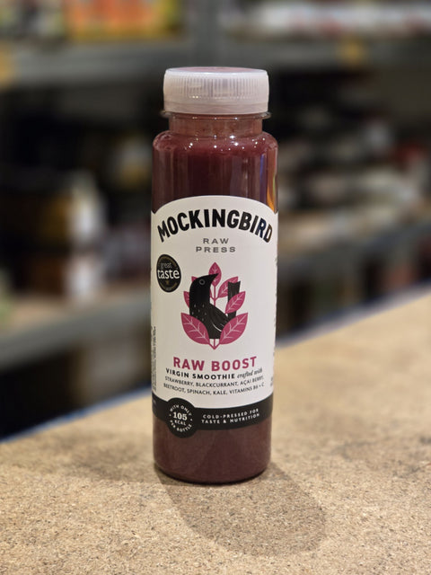 Mockingbird Raw Press Smoothie - SMALL Raw Boost 250ml