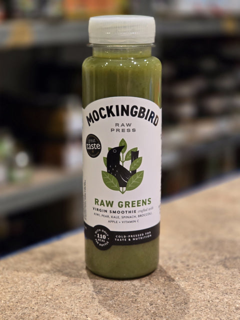 Mockingbird Raw Press Smoothie - SMALL Raw Greens 250ml