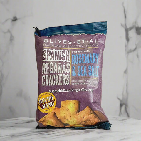 Olives Et Al - Rosemary & Sea Salt Regañas Crackers - 225g