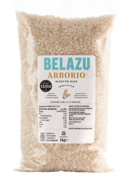 belazu arborio risotto rice