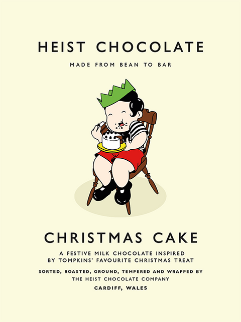 Heist - Christmas Cake - 59% Milk