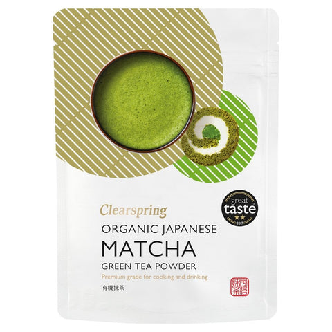 clearspring organic matcha green tea powder 40g