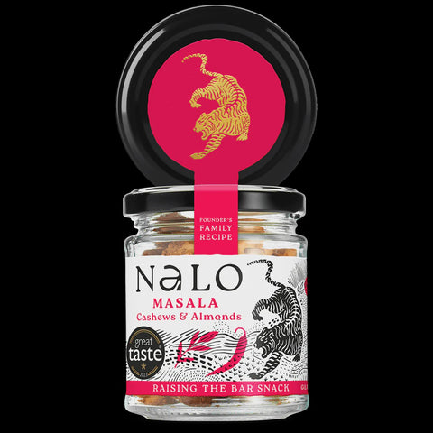 Nalo - Masala  Cashews & Almonds - 95g