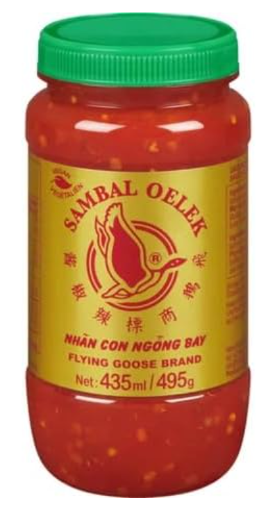 FG Ground Chilli Sauce (Sambal Oelek) 495g