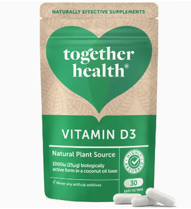 Together Health - Vitamin D – Vegan D3 – 30 Capsules