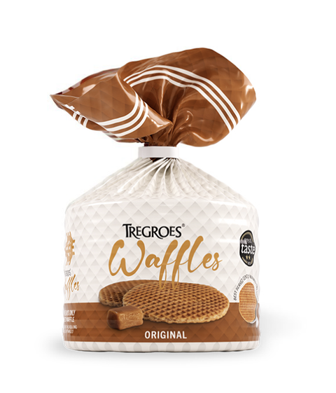 Tregroes Caramel Waffles (8 units) 260g