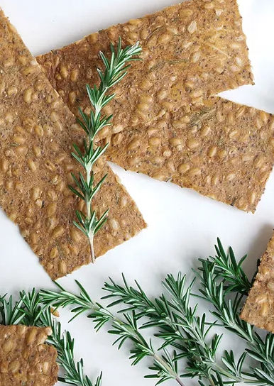 Breakin Bread - Rosemary, Olive Oil & Sea Salt Crackers