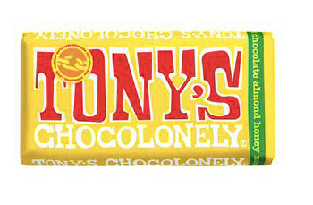 tony chocolonely chocolate milk almond honey nougat