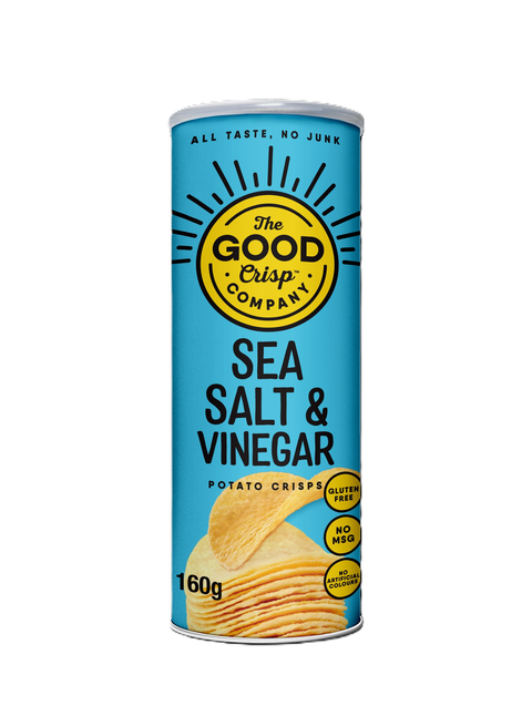 the good crisp sea salt and vinegar 160g 