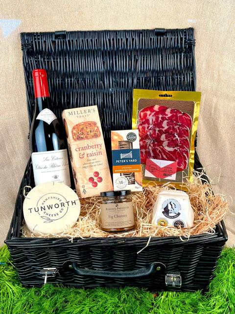 cheese and wine hamper