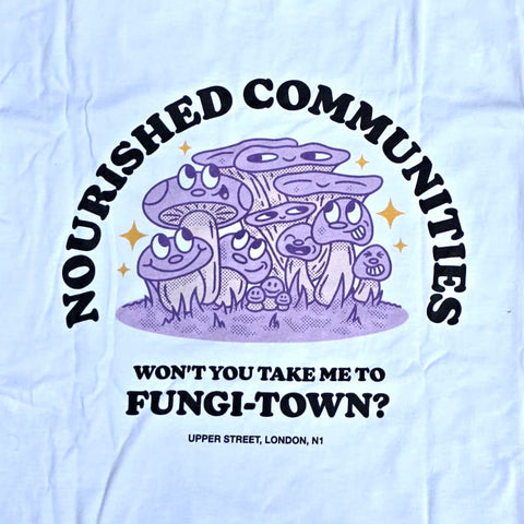 Nourished Communities, Fungi-Town T-Shirt