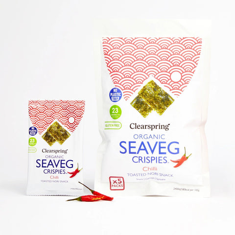 clearspring organic seaveg crispies multi