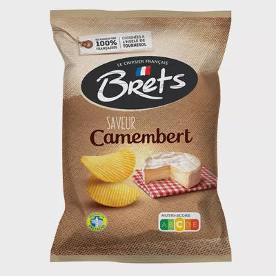 Brets Chips Camembert | 125g