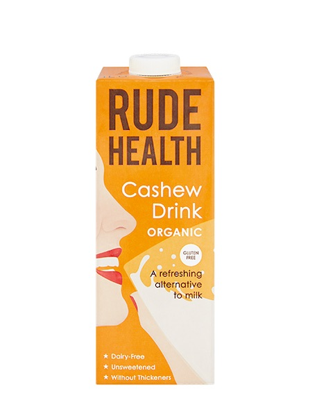 rude health organic cashew drink 1L