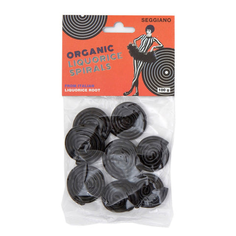 SEGGIANO Organic Liquorice Spirals