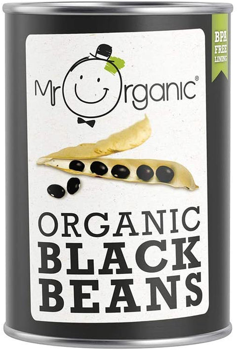 Mr Organic Black Beans 400g