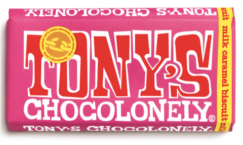 Tony's Chocolonely Milk Caramel Biscuit 180g