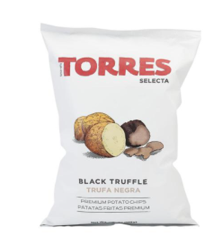 Brindisa Torres Black Truffle Crisps 125g