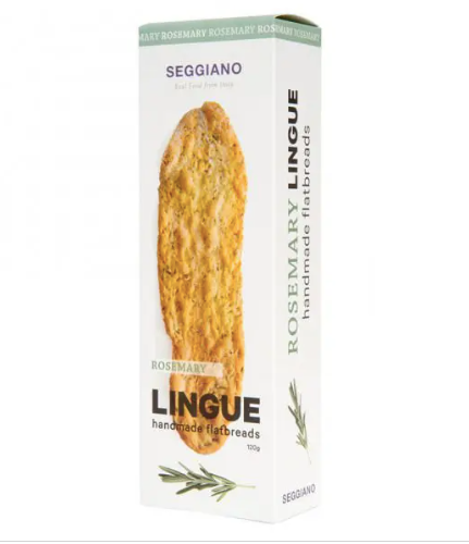 Seggiano Rosemary Handmade Flatbreads 120g